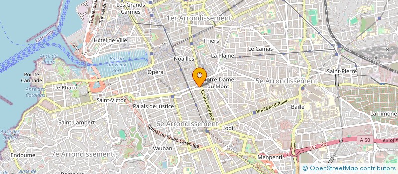 localisation de l'entreprise ZIRAFE à MARSEILLE