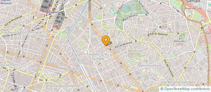 localisation de l'entreprise ZIRAN  PARIS