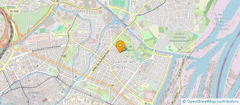 localisation de l'entreprise ZIRCONIUM à STRASBOURG