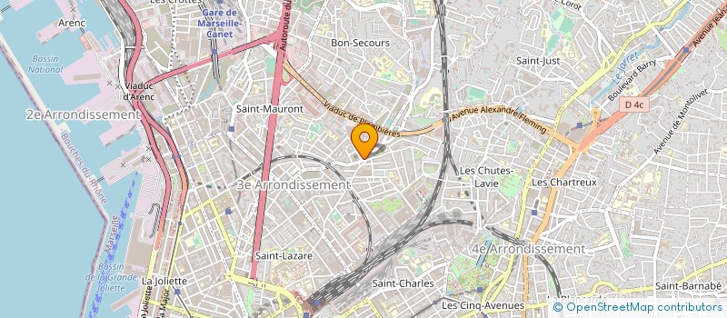 localisation de l'entreprise ZIREKIAN MIKAELIAN  MARSEILLE