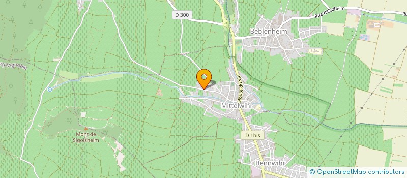 localisation de l'entreprise ZIRGEL COMPANY  MITTELWIHR