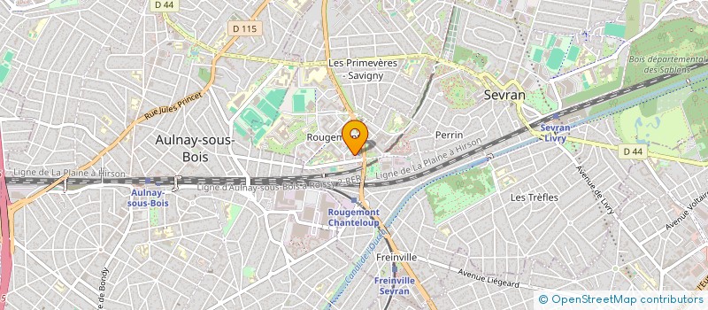 localisation de l'entreprise ZIRI WELIKO ASSISTANCE ET MAINTIEN A DOMICILE à SEVRAN