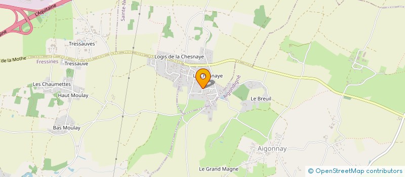 localisation de l'entreprise ZIRICOT  SAINTE-NEOMAYE