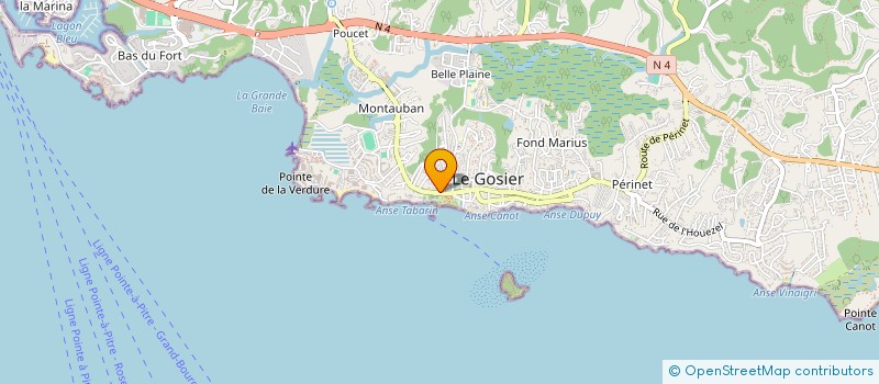 localisation de l'entreprise ZIRMERHOF à LE GOSIER
