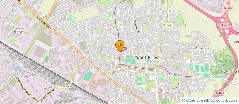 localisation de l'entreprise ZIRMI  SAINT-PRIEST