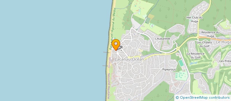 localisation de l'entreprise ZIRUB  LACANAU