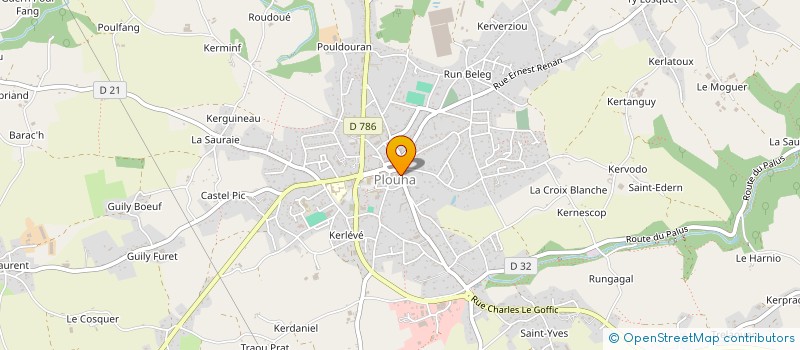 localisation de l'entreprise ZIRVE  PLOUHA