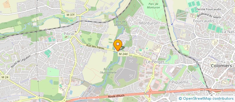 localisation de l'entreprise ZISGA à COLOMIERS