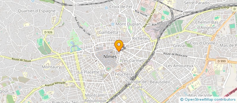 localisation de l'entreprise ZISSAB  NIMES