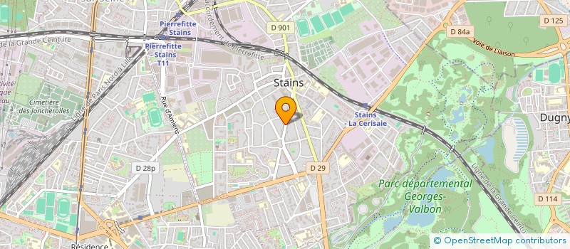 localisation de l'entreprise ZIT BRICO BAZAR  STAINS
