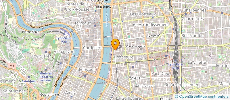 localisation de l'entreprise ZITA  LYON