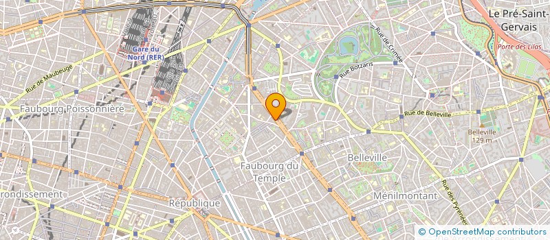 localisation de l'entreprise ZITA PRO  PARIS