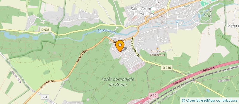 localisation de l'entreprise ZITOUN  SAINT-ARNOULT-EN-YVELINES