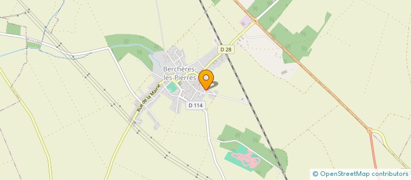 localisation de l'entreprise ZITOUN à BERCHERES-LES-PIERRES