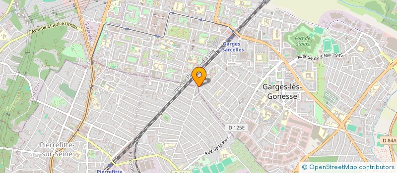 localisation de l'entreprise ZITOUNI TAXI  GARGES-LES-GONESSE