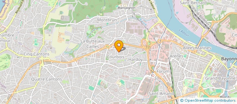 localisation de l'entreprise ZIVA  ANGLET