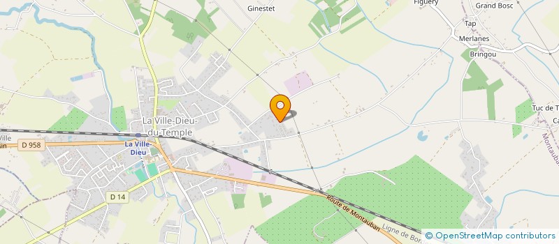 localisation de l'entreprise ZIYATI CONSTRUCTION  LA VILLE-DIEU-DU-TEMPLE