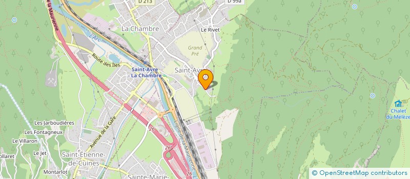 localisation de l'entreprise ZIZANIE COTTAGE  SAINT-AVRE