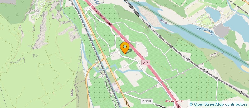 localisation de l'entreprise ZIZAUTO  ORGON