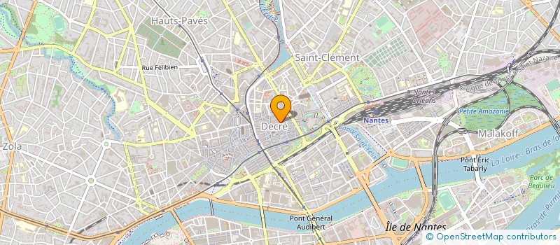localisation de l'entreprise ZIZBA à NANTES