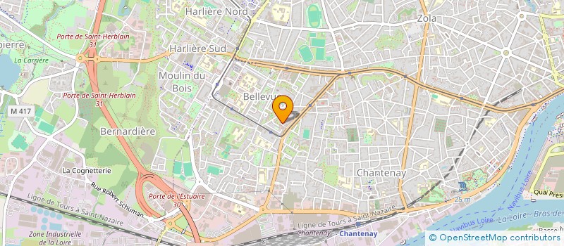 localisation de l'entreprise ZIZIK PRODUCTION  NANTES