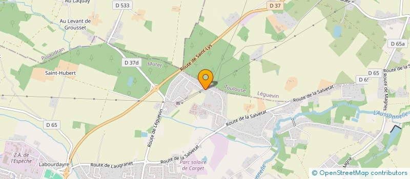 localisation de l'entreprise ZJS 31  FENOUILLET