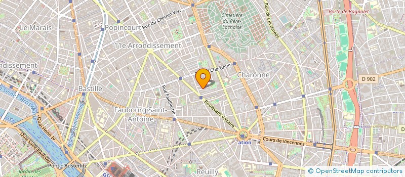 localisation de l'entreprise ZK CONCEPT  PARIS