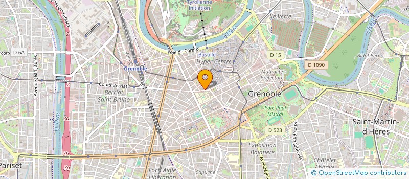 localisation de l'entreprise ZK HAIR BARBER  GRENOBLE