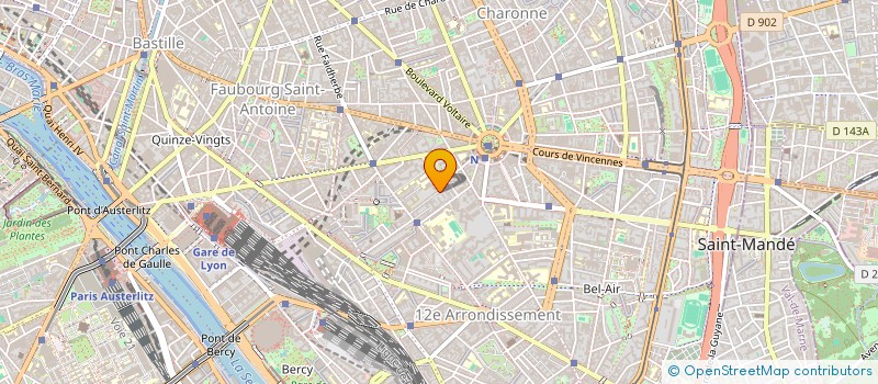 localisation de l'entreprise ZK RECORDS  PARIS