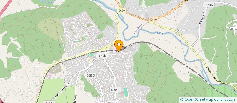localisation de l'entreprise ZKB TAXI à VELAUX