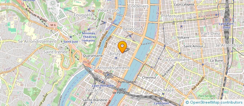 localisation de l'entreprise ZKFL  LYON