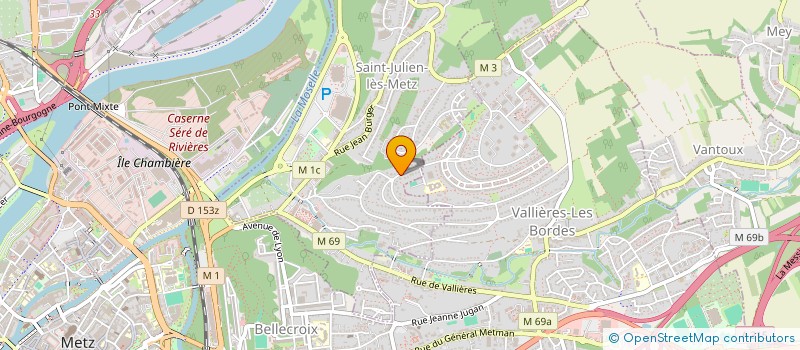 localisation de l'entreprise ZL à SAINT-JULIEN-LES-METZ