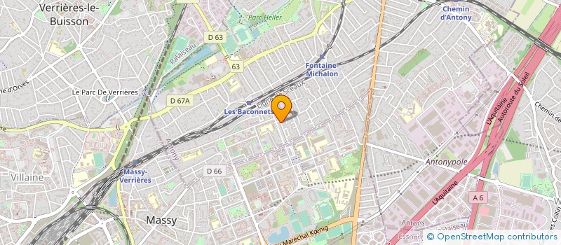 localisation de l'entreprise ZL AUTO à ANTONY