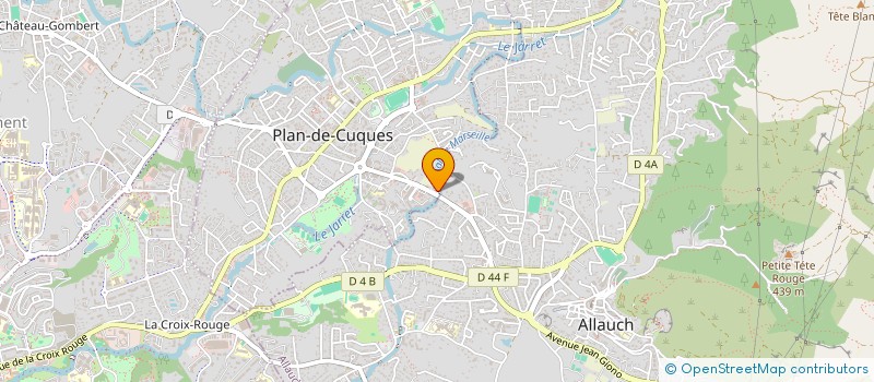 localisation de l'entreprise ZL CONCEPT à ALLAUCH