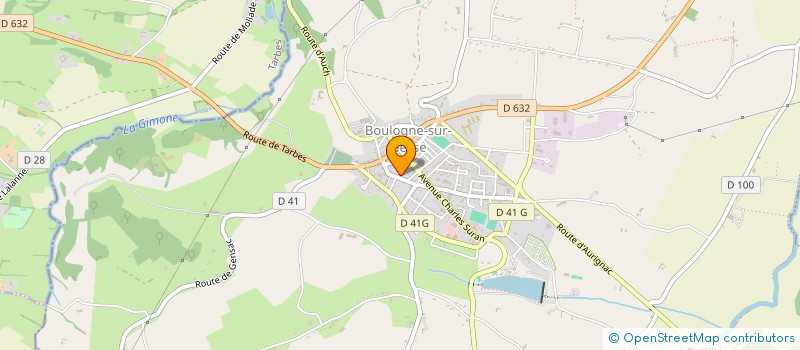 localisation de l'entreprise ZL FACT  BOULOGNE-SUR-GESSE