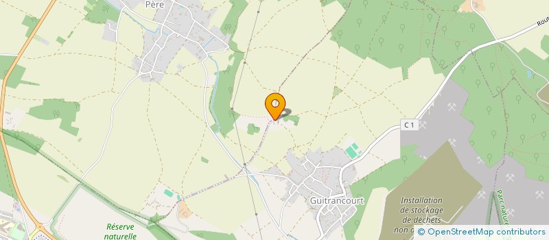 localisation de l'entreprise ZL IMMO  GUITRANCOURT