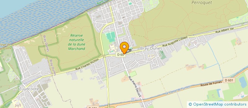 localisation de l'entreprise ZL INVEST  BRAY-DUNES