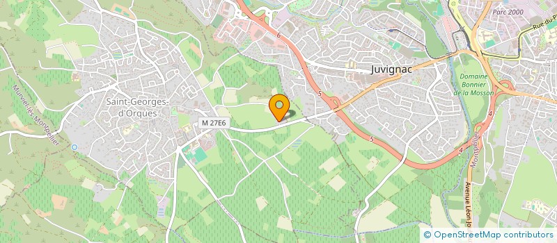 localisation de l'entreprise ZL PEINTURE  SAINT GEORGES D'ORQUES