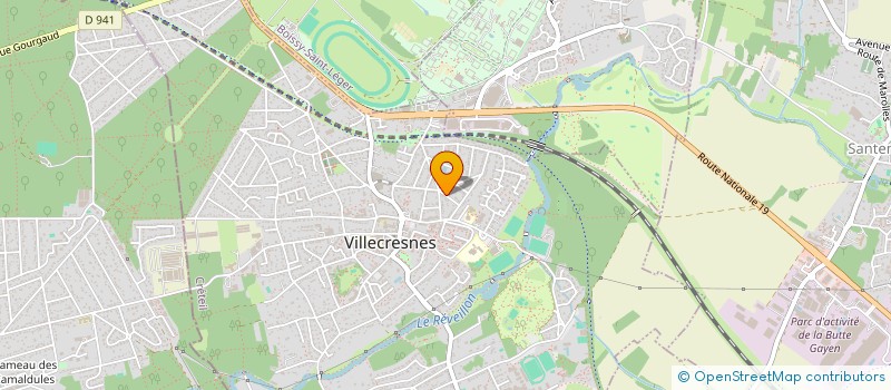 localisation de l'entreprise ZL SERVICES  VILLECRESNES