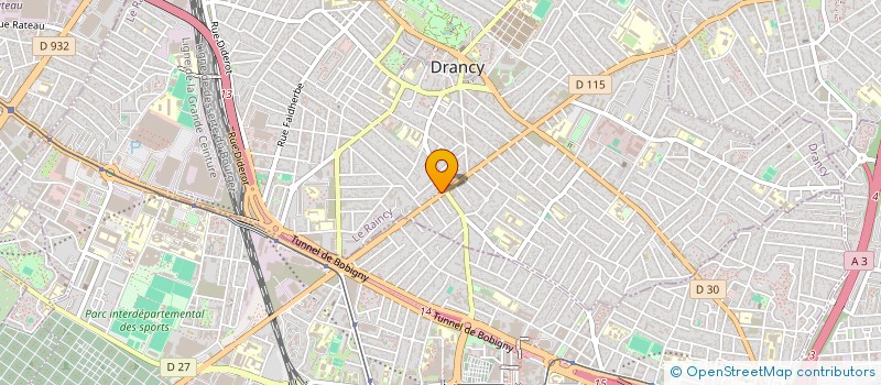 localisation de l'entreprise ZLASSI à DRANCY