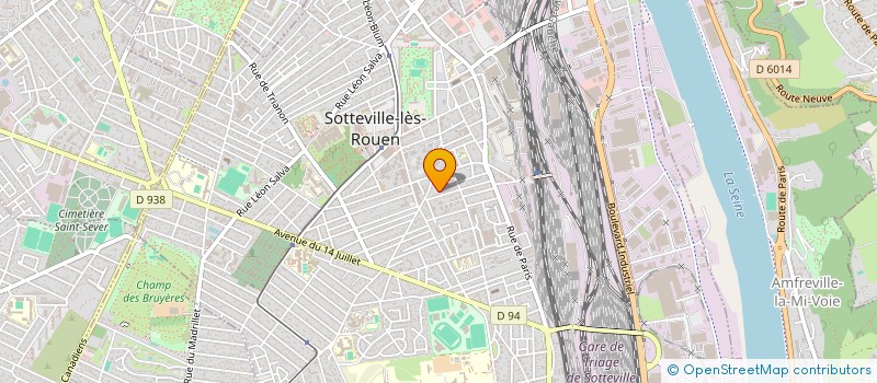 localisation de l'entreprise ZLB  SOTTEVILLE-LES-ROUEN