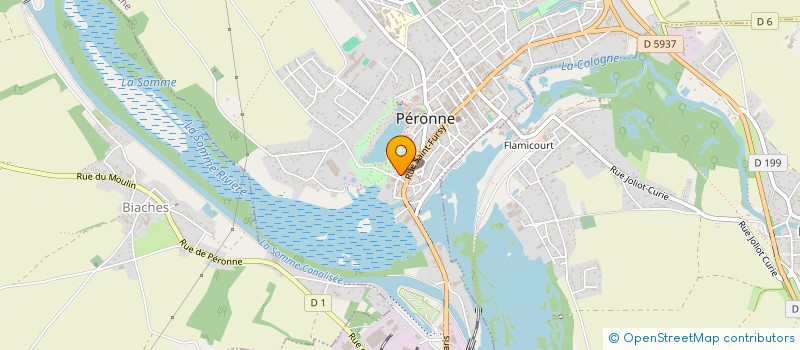 localisation de l'entreprise ZLC  PERONNE