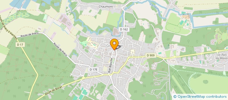 localisation de l'entreprise ZLE  GOUVIEUX