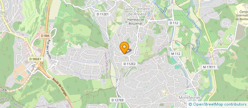 localisation de l'entreprise ZLG ENERGIES RENOUVELABLES à BAILLARGUES