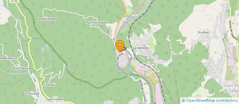 localisation de l'entreprise ZLI  LES SALLES-DU-GARDON