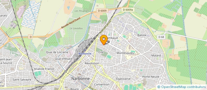 localisation de l'entreprise ZLI EQUITATION à NARBONNE