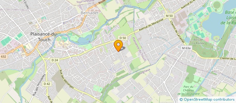 localisation de l'entreprise ZLKC  PLAISANCE-DU-TOUCH