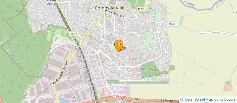 localisation de l'entreprise ZLM à COMBS-LA-VILLE