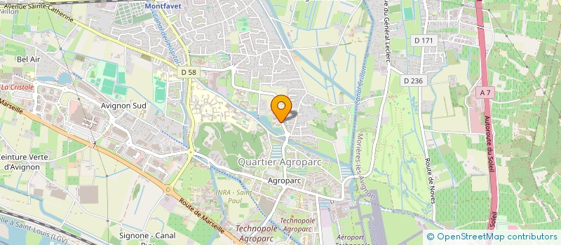 localisation de l'entreprise ZLM PRESTA  AVIGNON