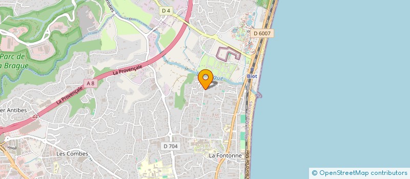 localisation de l'entreprise ZLOKAZOV AND COMPANY  ANTIBES